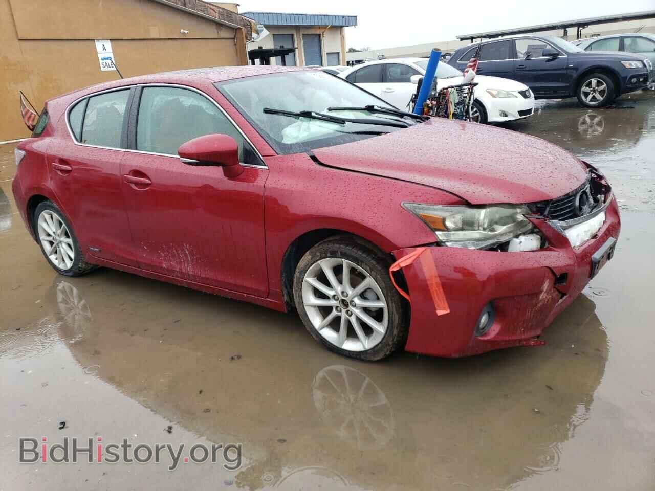 2011 LEXUS CT 200 - VIN: JTHKD5BH8B2021097 - Фото 4