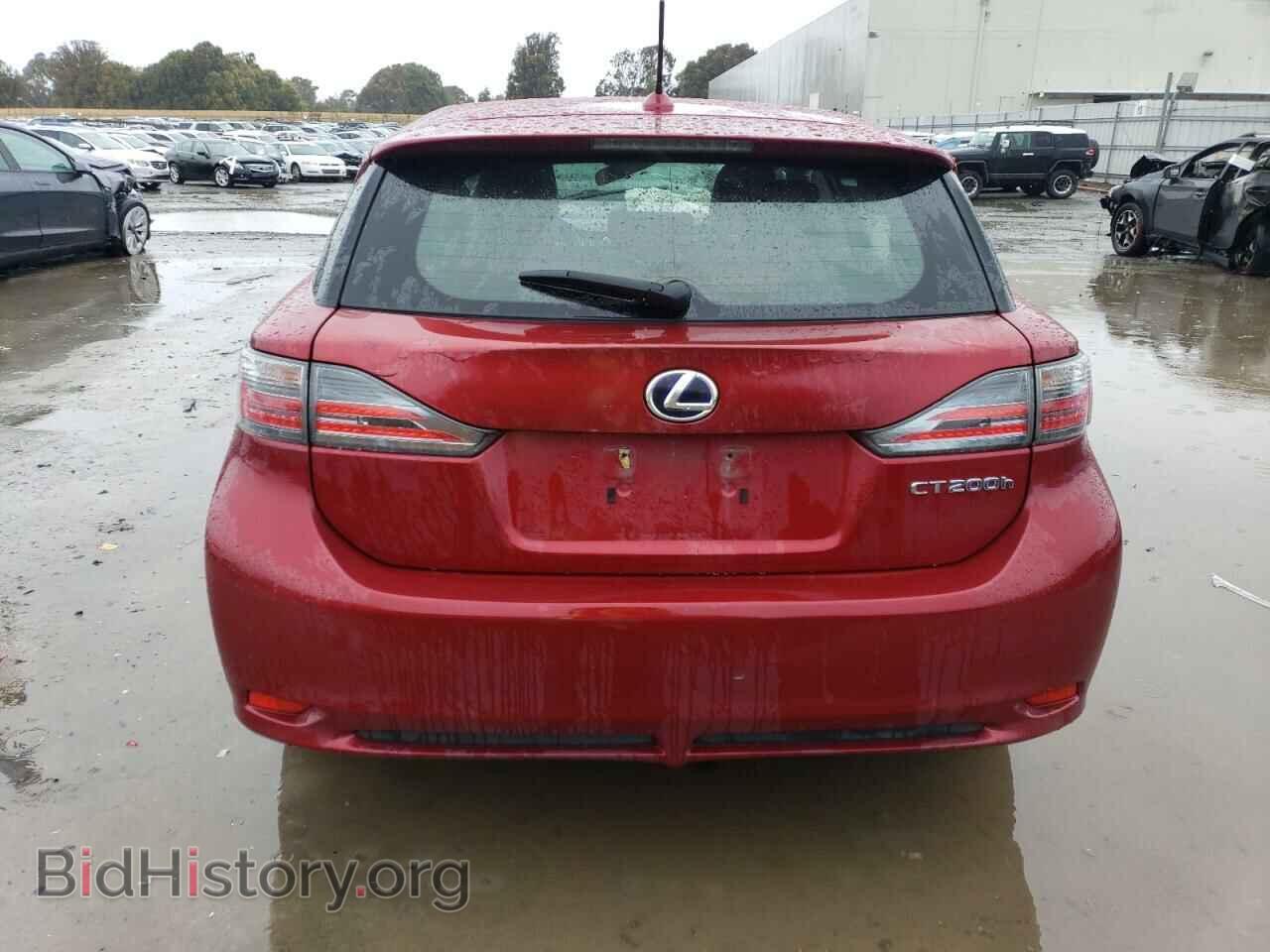2011 LEXUS CT 200 - VIN: JTHKD5BH8B2021097 - Фото 6