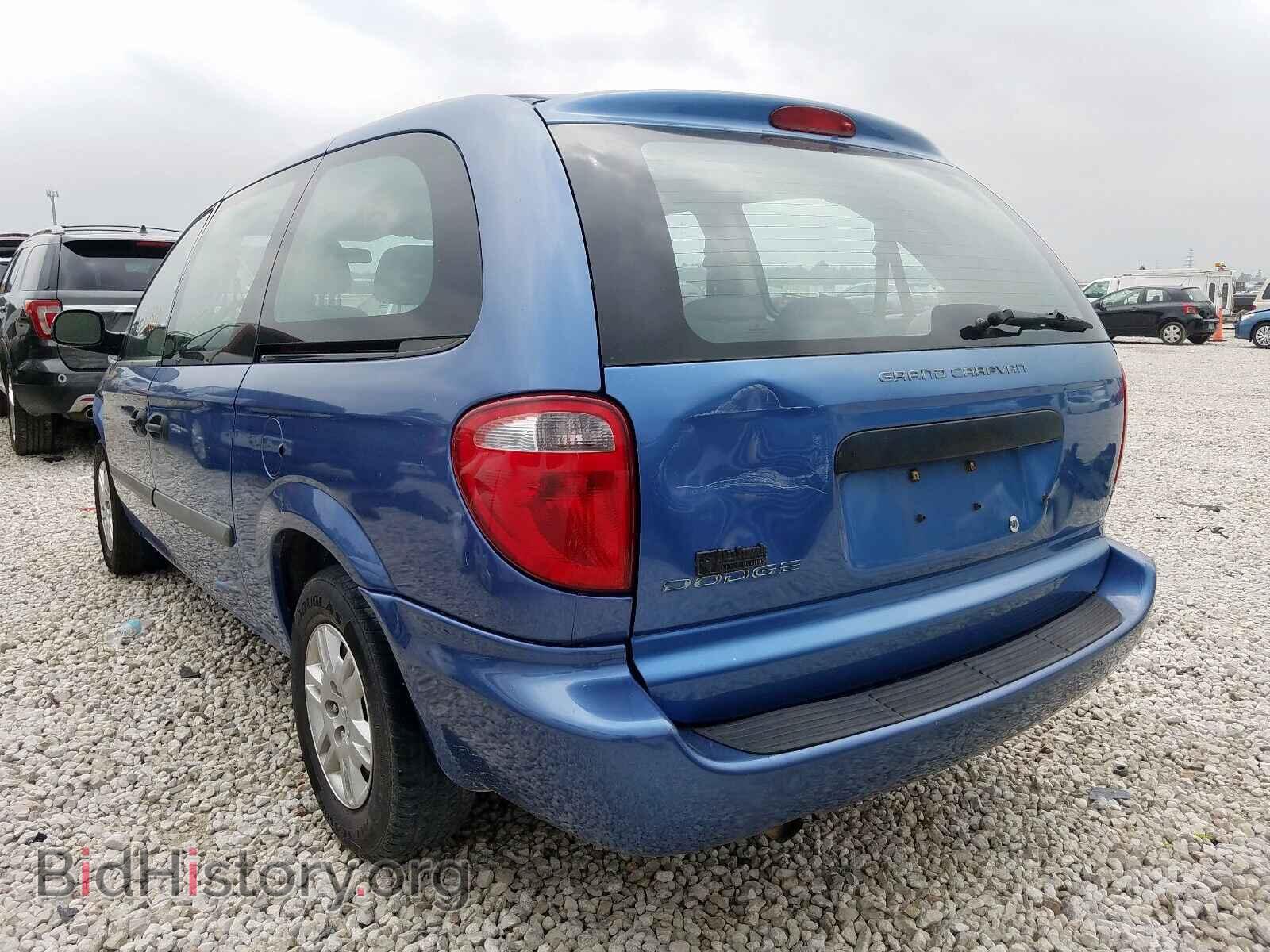 2007 DODGE CARAVAN - VIN: 1D4GP24R07B104018 - Фото 3
