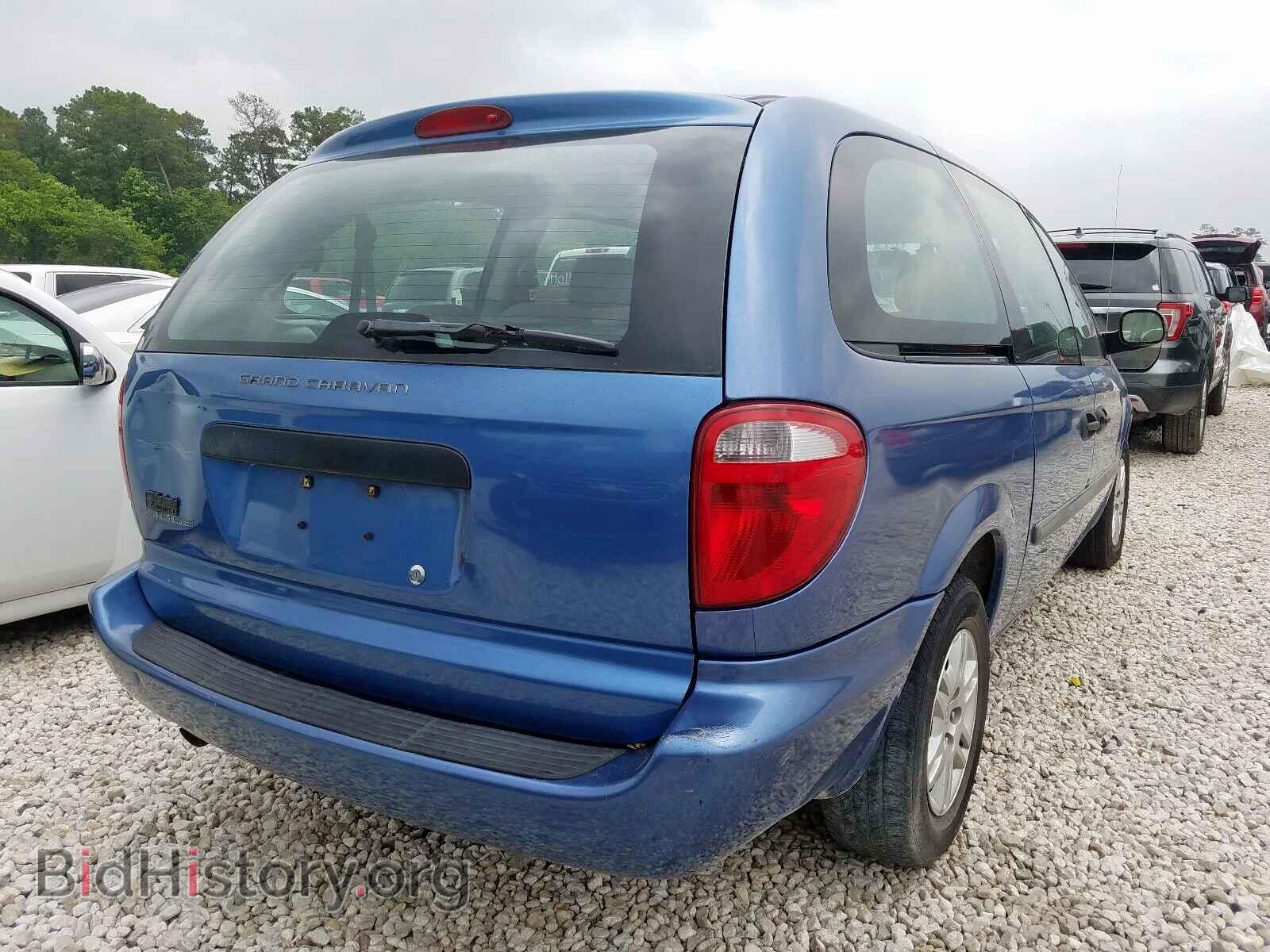 2007 DODGE CARAVAN - VIN: 1D4GP24R07B104018 - Фото 4