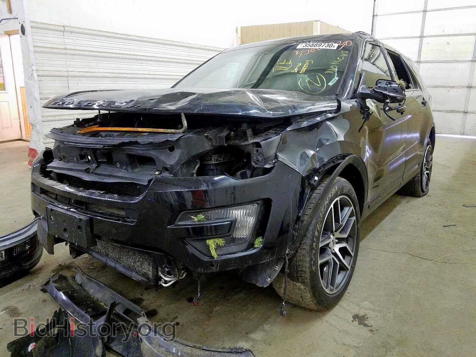 2016 FORD EXPLORER - VIN: 1FM5K8GT0GGA03721 - Фото 2