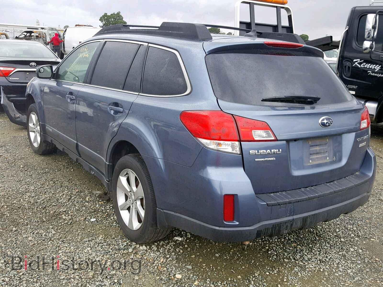 2013 SUBARU OUTBACK 2. - VIN: 4S4BRBLC0D3307586 - Фото 3