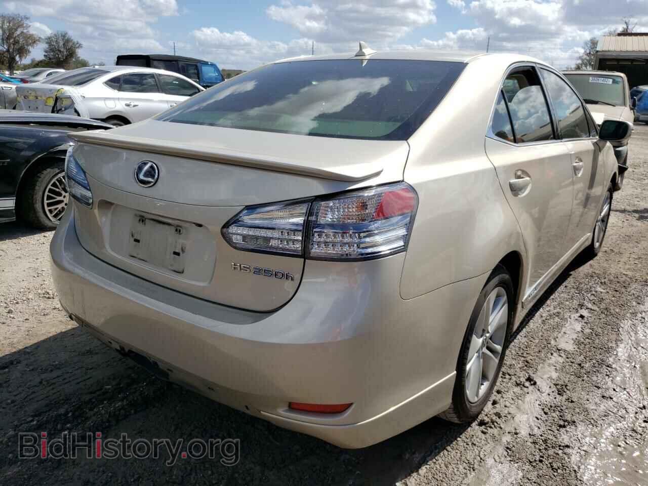 2012 LEXUS HS - VIN: JTHBB1BA9C2051325 - Фото 4