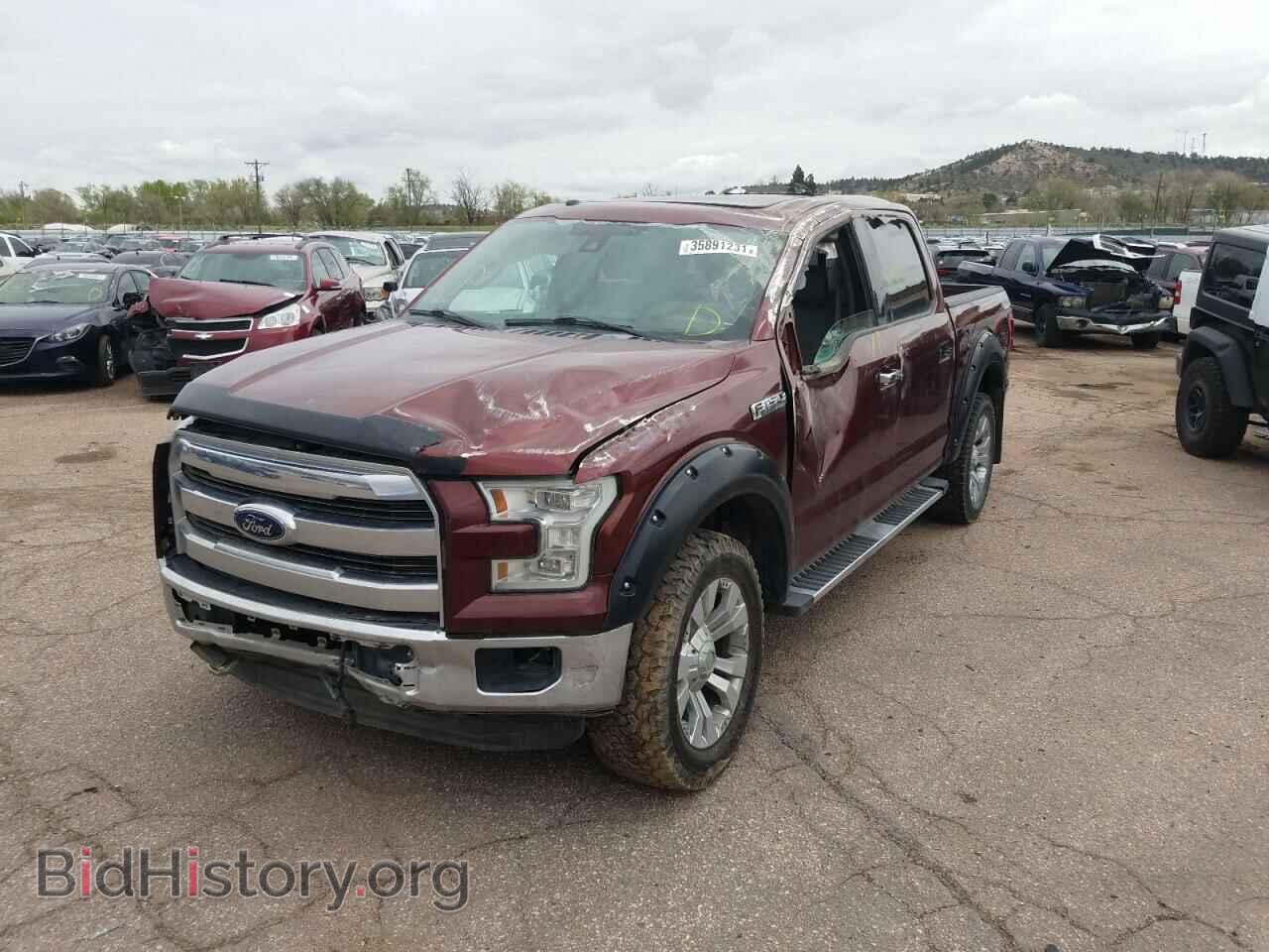 2015 FORD F150 - VIN: 1FTEW1EF2FFA03608 - Фото 2