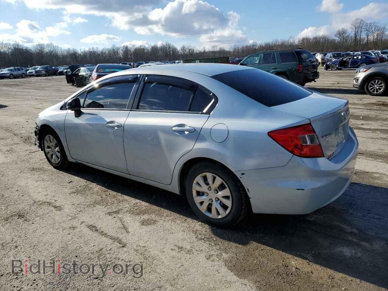 2012 HONDA CIVIC - VIN: 19XFB2F52CE374639 - Фото 2