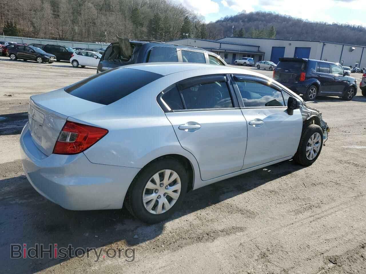 2012 HONDA CIVIC - VIN: 19XFB2F52CE374639 - Фото 3
