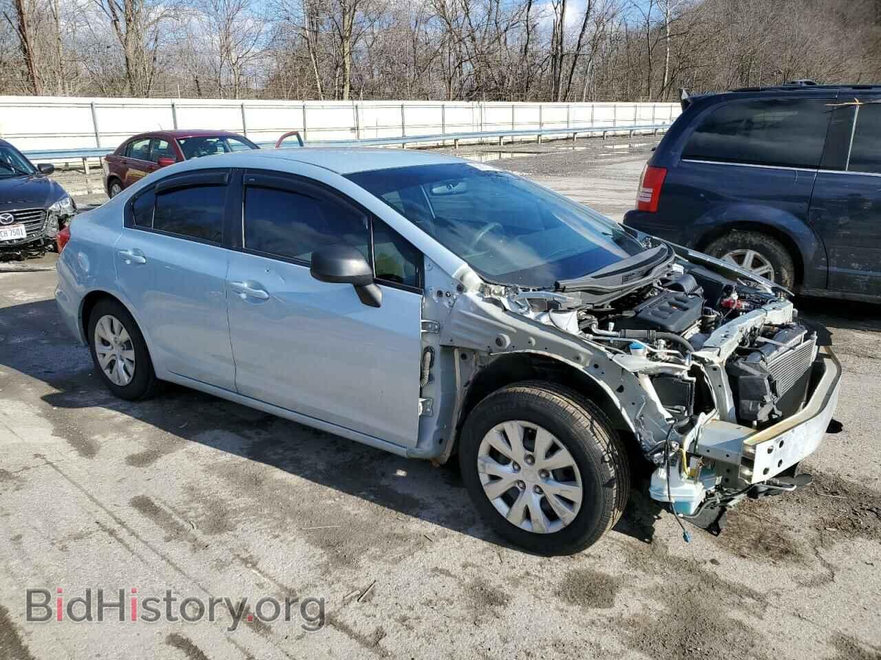 2012 HONDA CIVIC - VIN: 19XFB2F52CE374639 - Фото 4