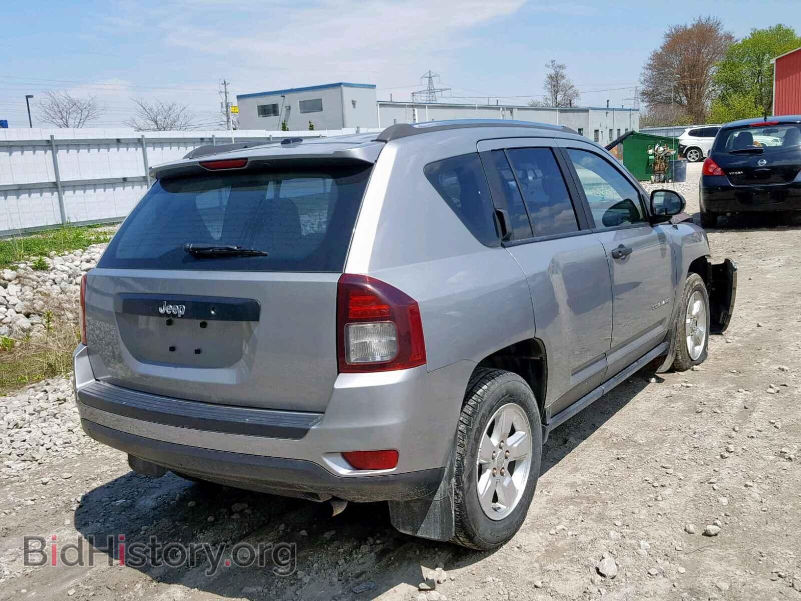 2014 JEEP COMPASS SP - VIN: 1C4NJCAA3ED773587 - Фото 4