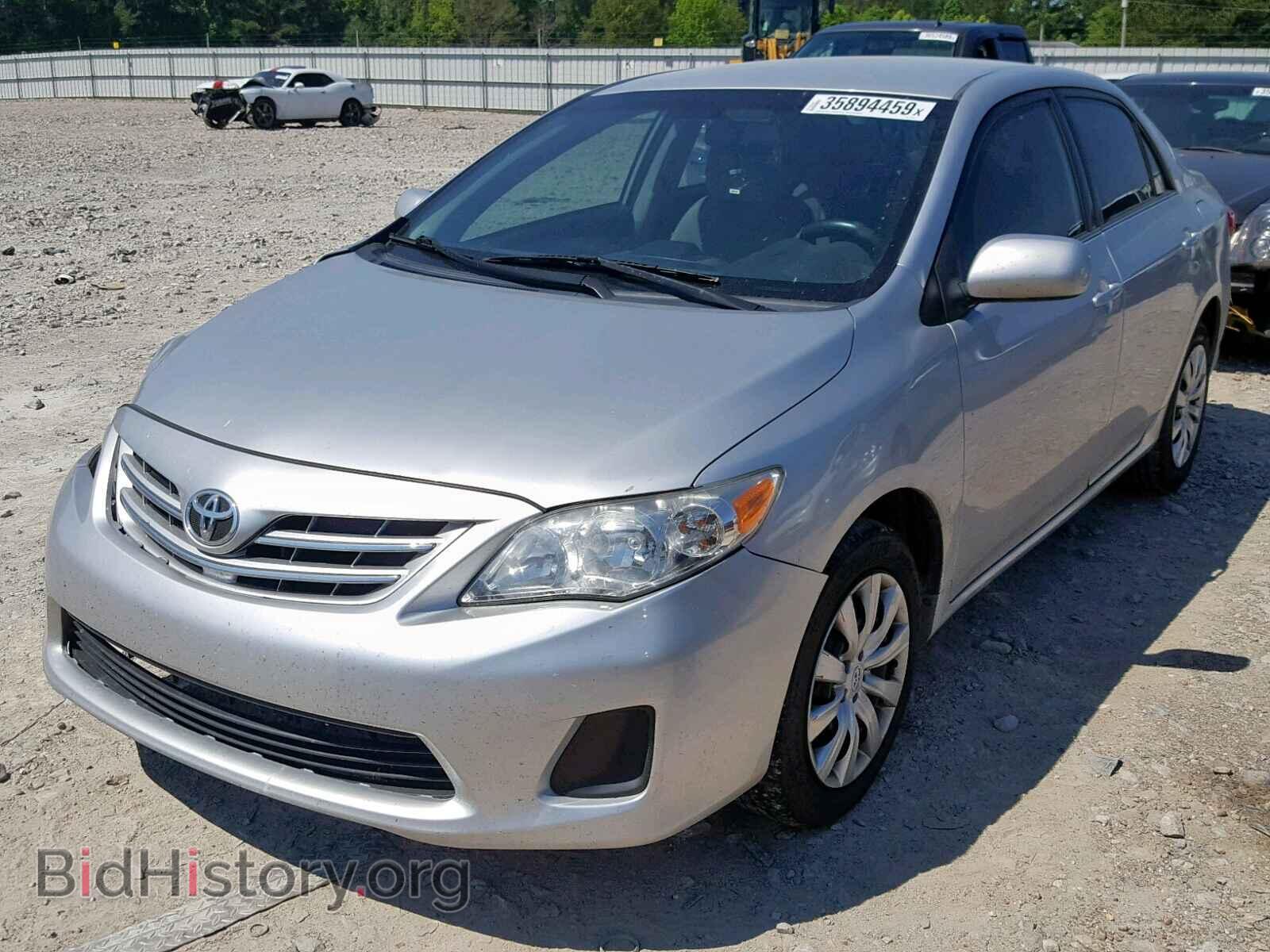 2013 TOYOTA COROLLA BA - VIN: 5YFBU4EE0DP195909 - Фото 2