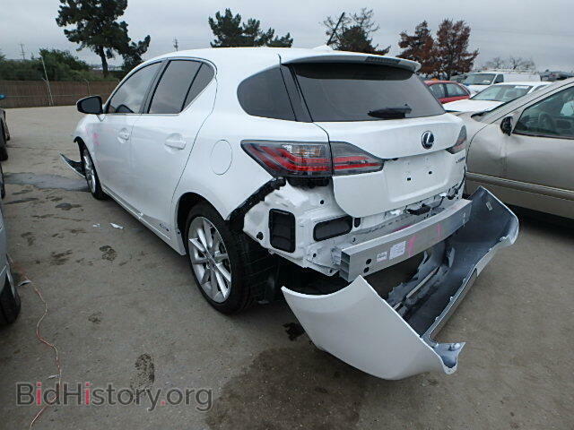 2013 LEXUS CT 200 - VIN: JTHKD5BH0D2172051 - Фото 3