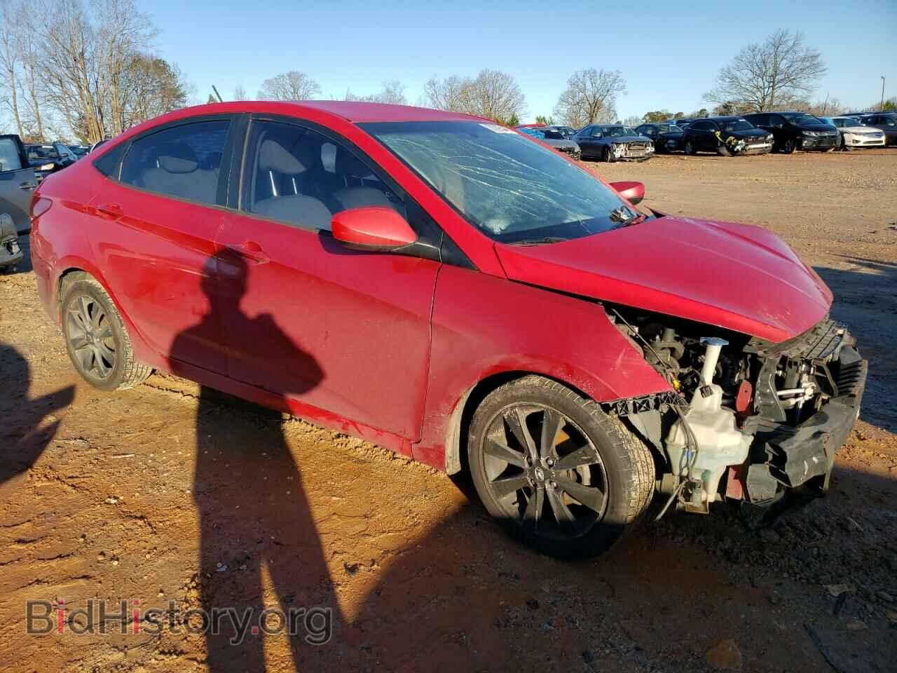 2014 HYUNDAI ACCENT - VIN: KMHCU4AE9EU737406 - Фото 4