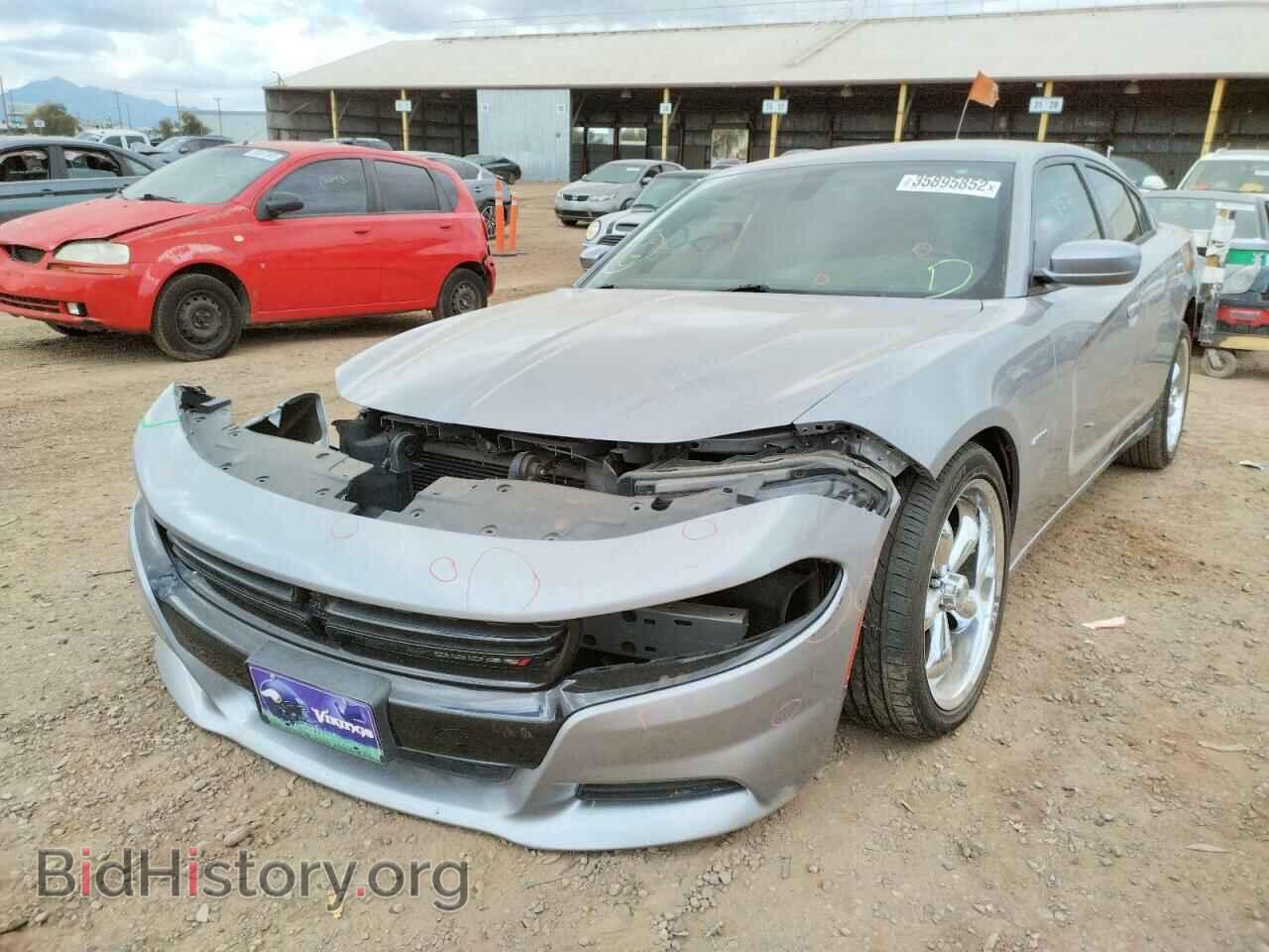 2016 DODGE CHARGER - VIN: 2C3CDXCT5GH203489 - Фото 2