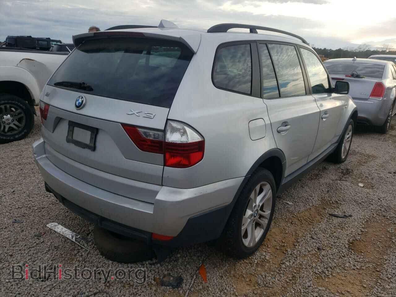 2007 BMW X3 - VIN: WBXPC93417WF19256 - Фото 4