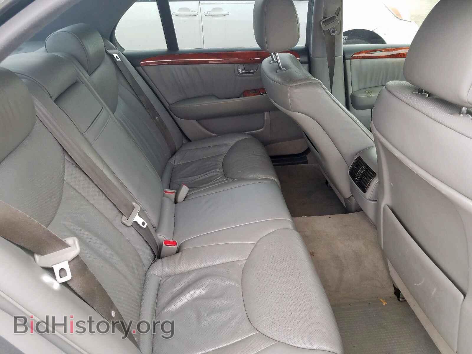 2004 LEXUS LS430 - VIN: JTHBN36F340129684 - Фото 6