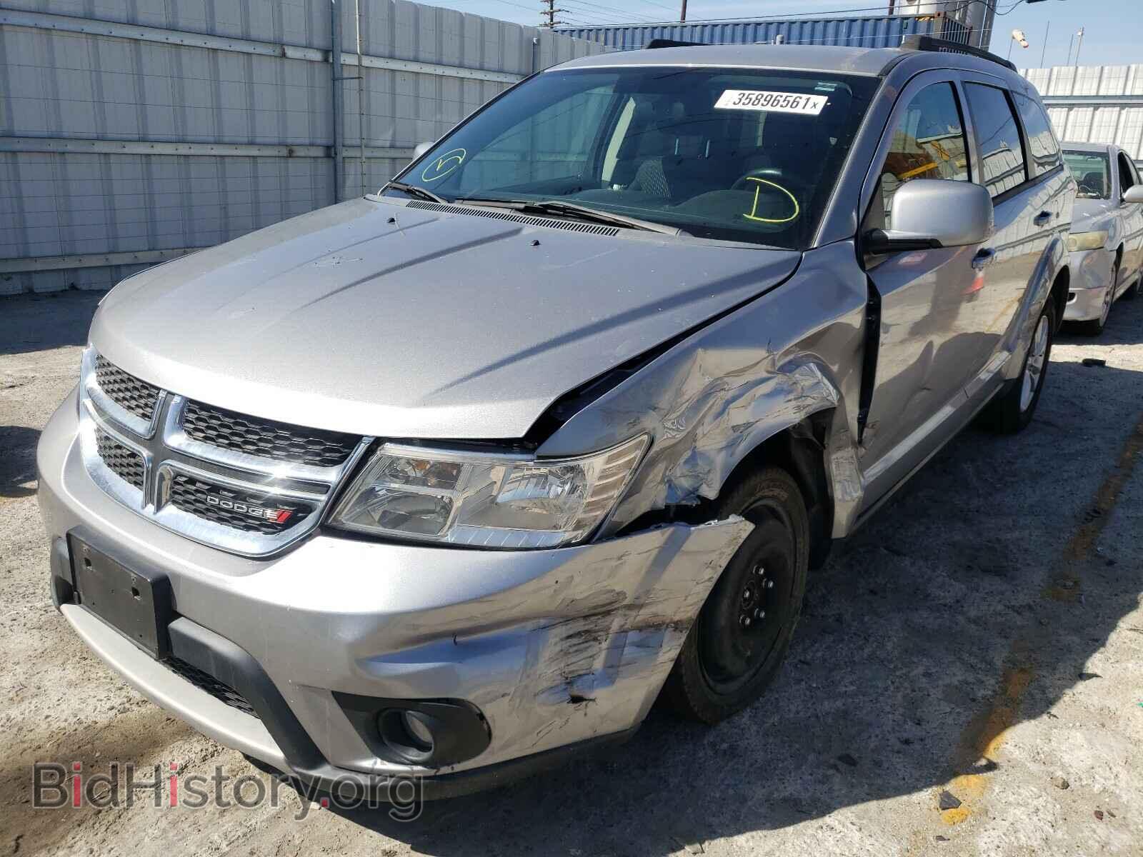 2016 DODGE JOURNEY - VIN: 3C4PDCBG1GT193898 - Фото 2