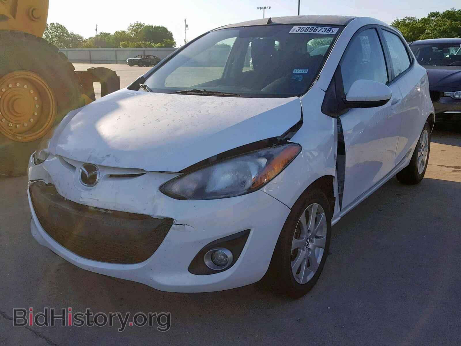 2014 MAZDA 2 - VIN: JM1DE1LY9E0176711 - Фото 2