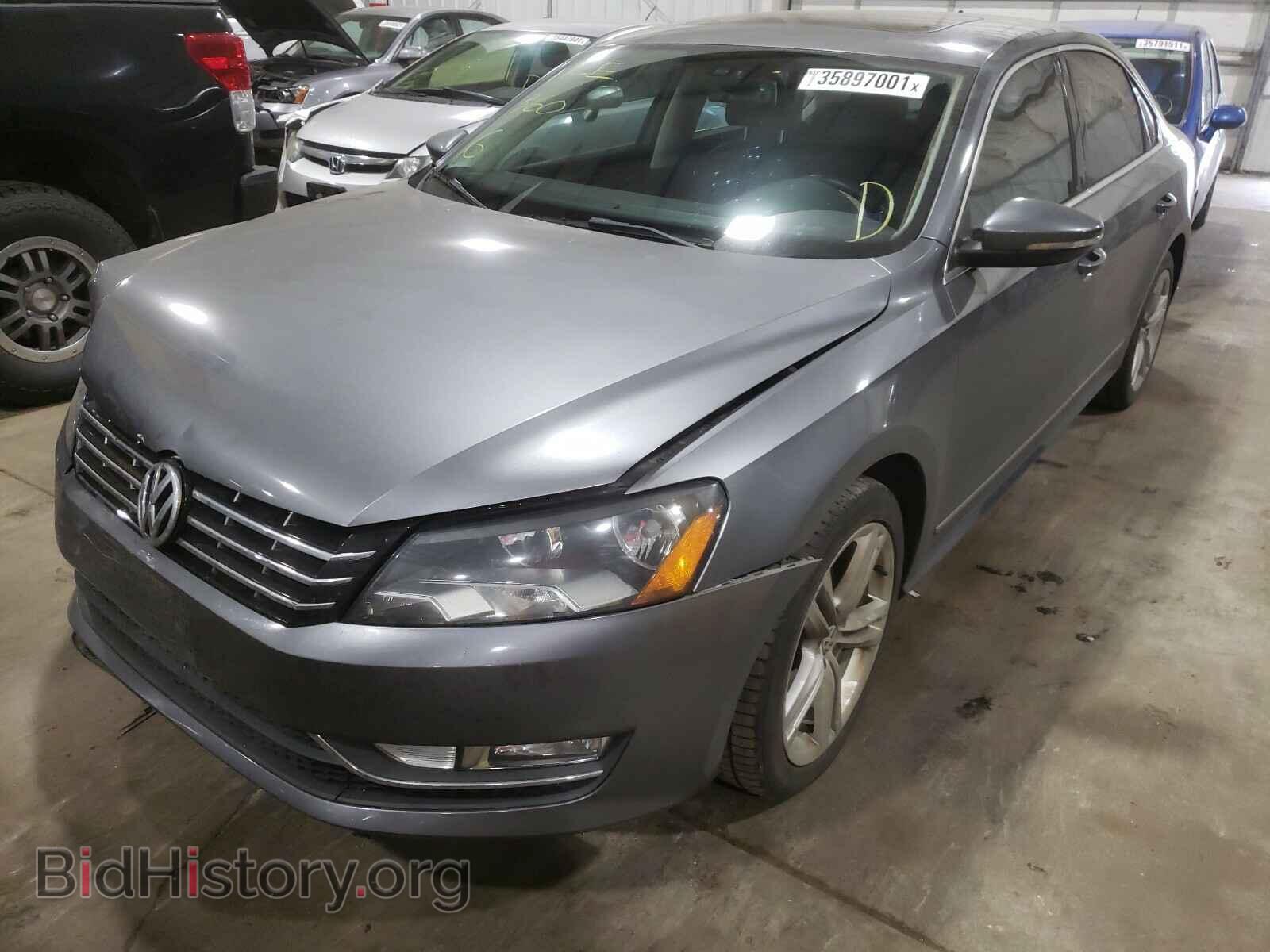 2012 VOLKSWAGEN PASSAT - VIN: 1VWCN7A37CC099626 - Фото 2