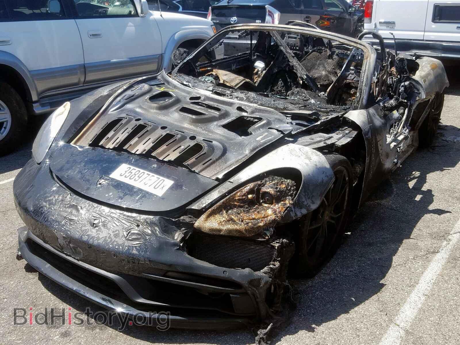 2018 PORSCHE BOXSTER - VIN: WP0CB2A83JS229348 - Фото 2