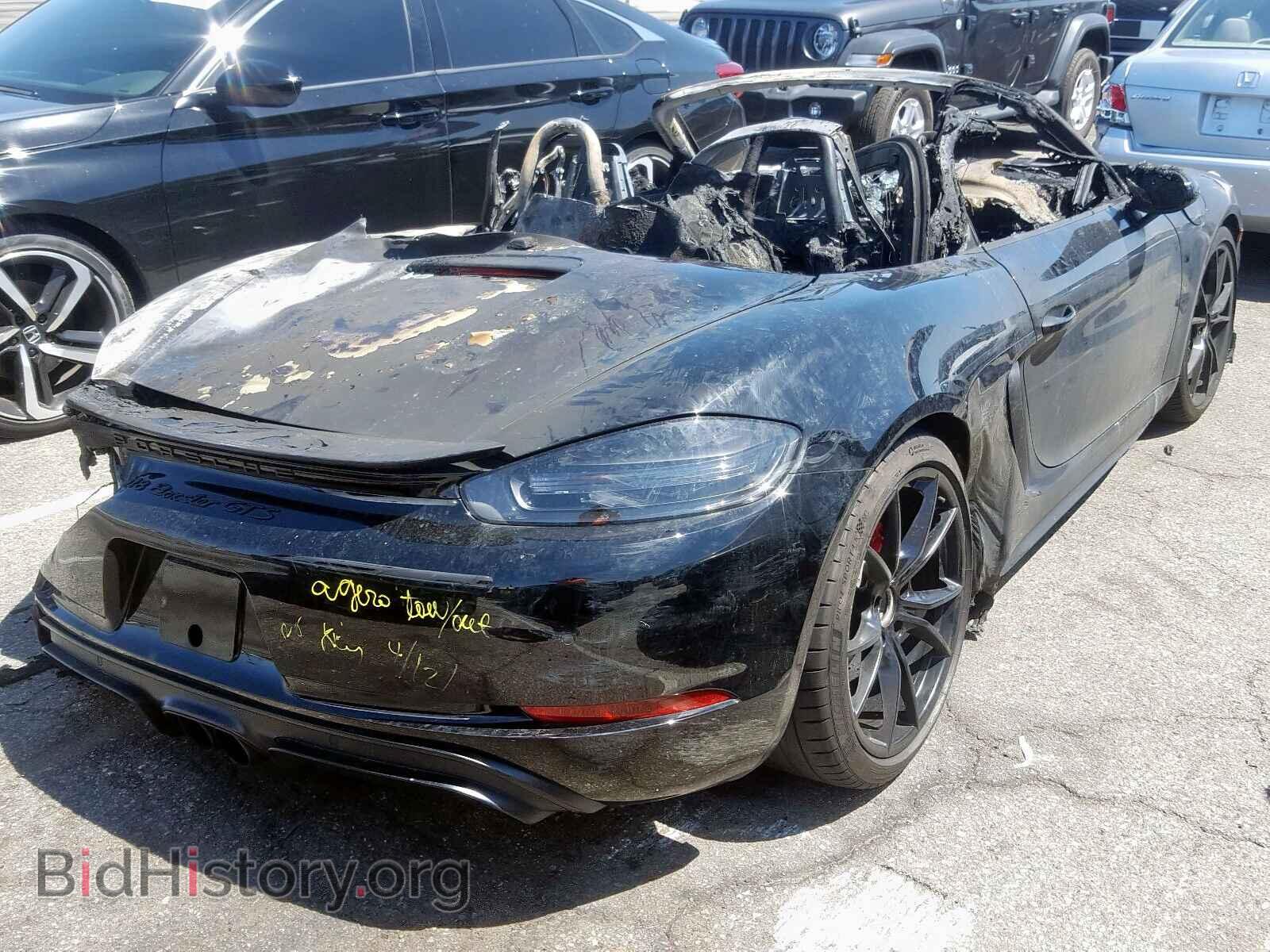 2018 PORSCHE BOXSTER - VIN: WP0CB2A83JS229348 - Фото 4