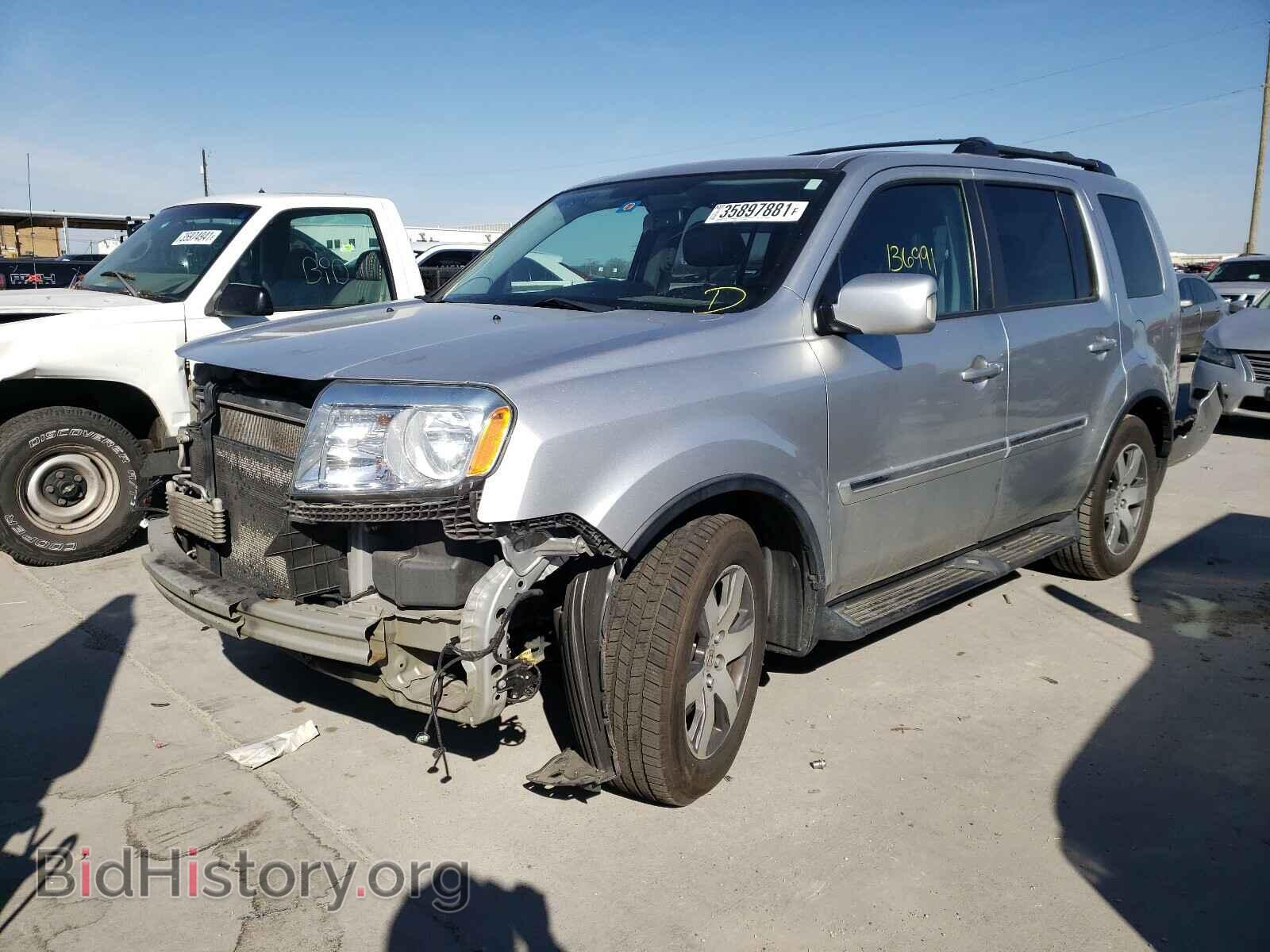 2013 HONDA PILOT - VIN: 5FNYF4H97DB021477 - Фото 2