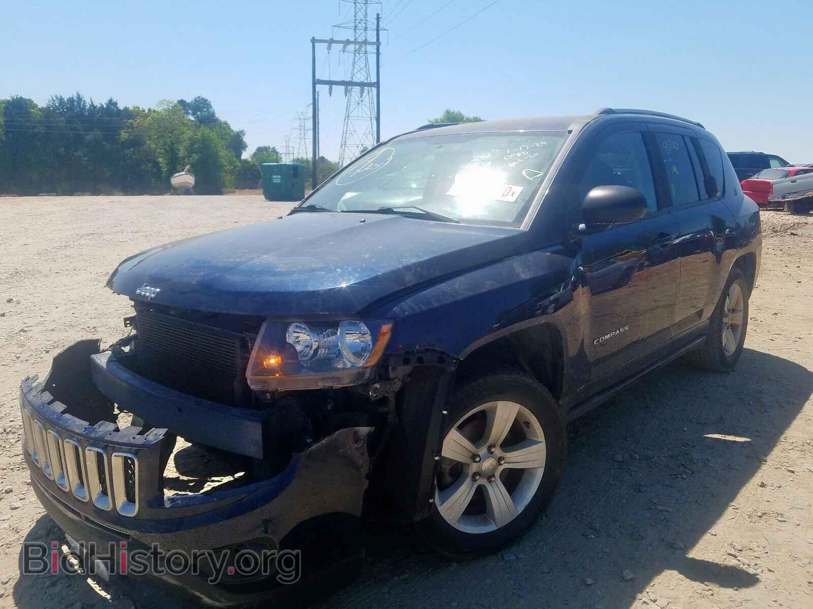 2016 JEEP COMPASS - VIN: 1C4NJDBB2GD718788 - Фото 2
