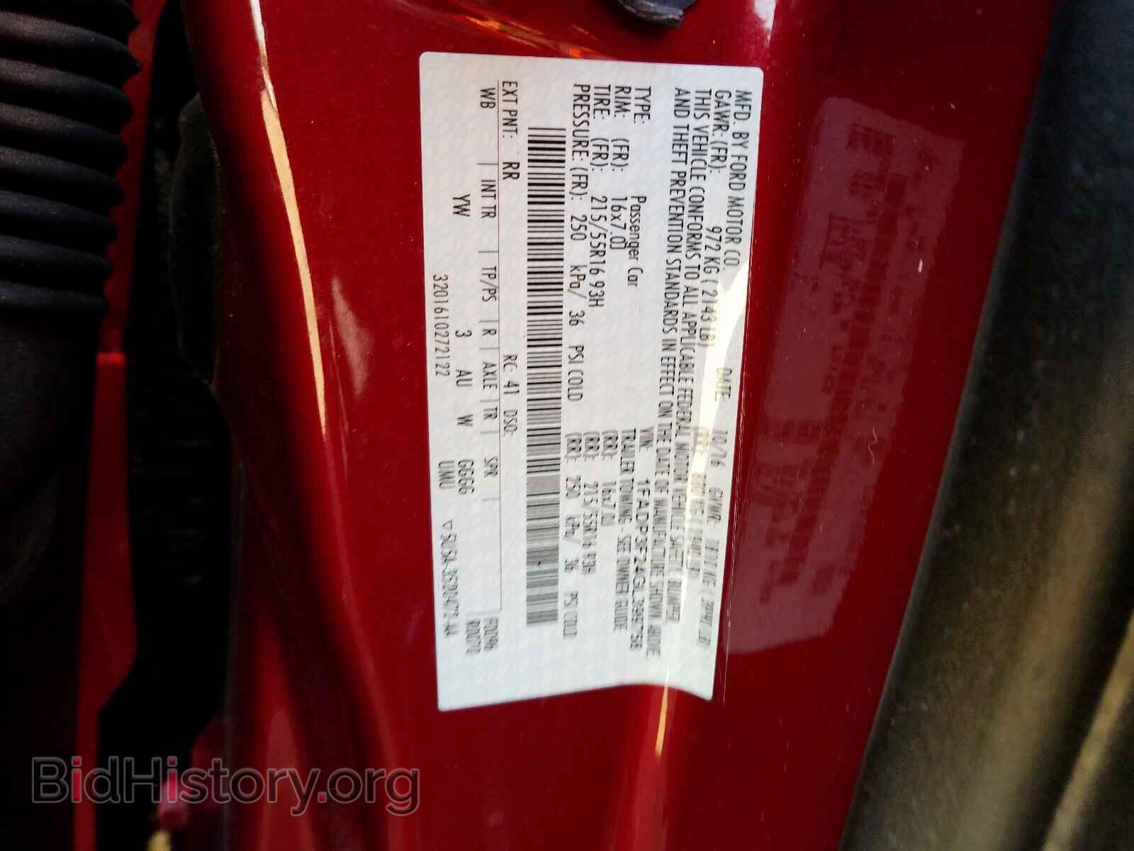 2016 FORD FOCUS - VIN: 1FADP3F24GL399758 - Photo 10
