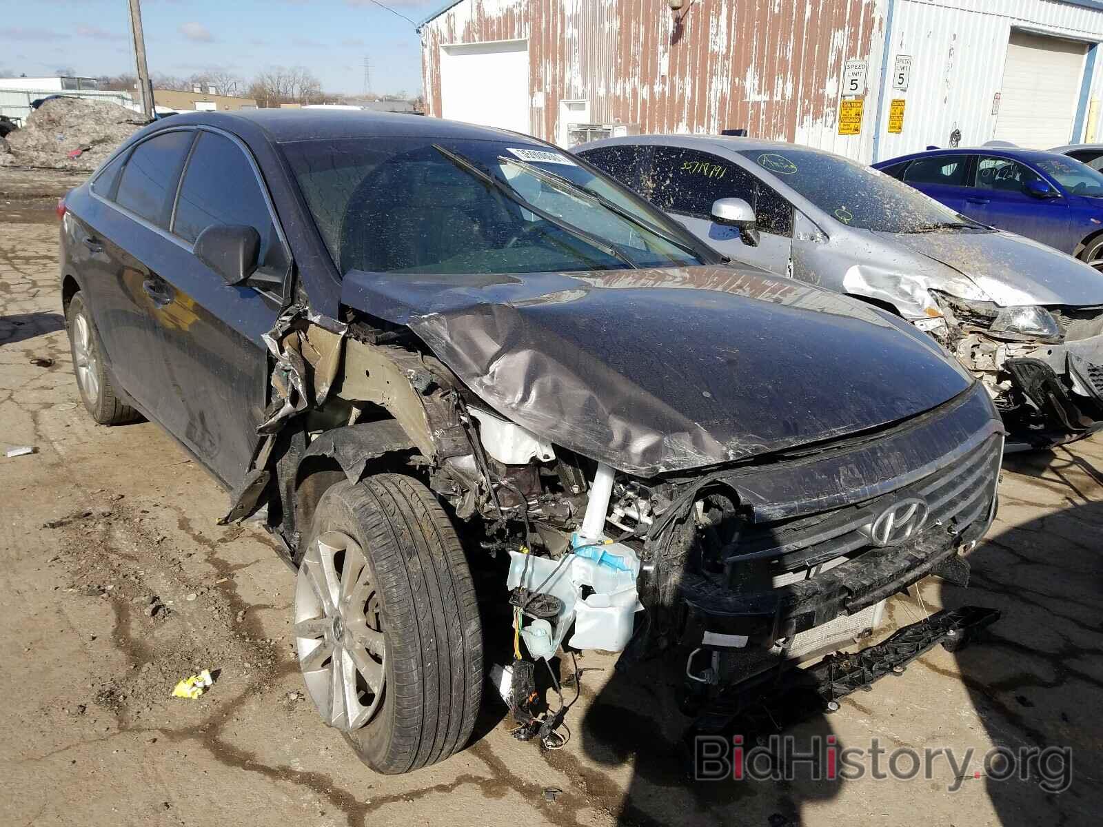 Photo 5NPE24AFXHH585906 - HYUNDAI SONATA 2017