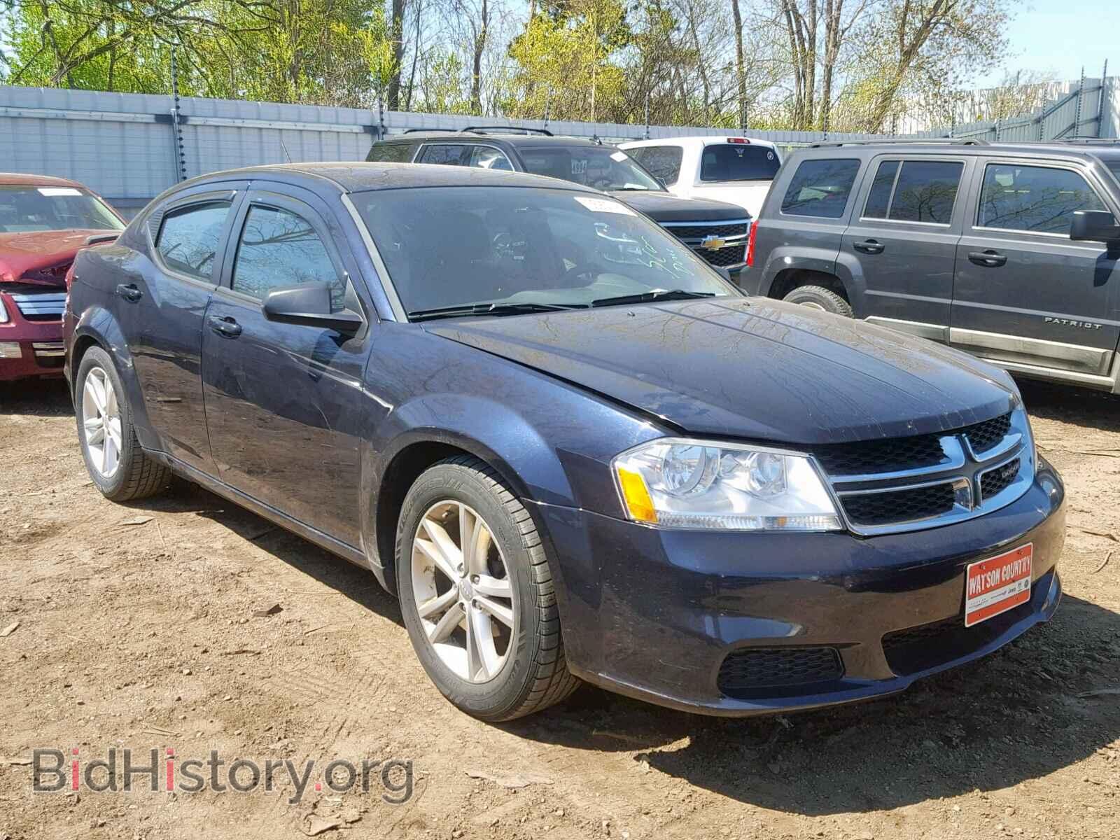 Фотография 1C3CDZAG7CN313513 - DODGE AVENGER 2012