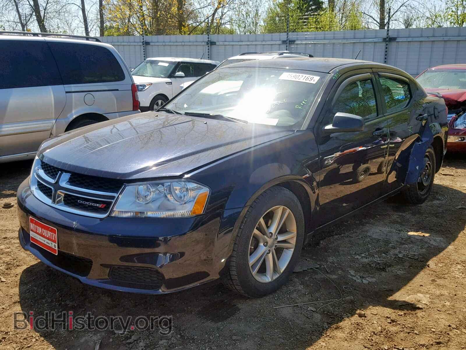 2012 DODGE AVENGER - VIN: 1C3CDZAG7CN313513 - Фото 2