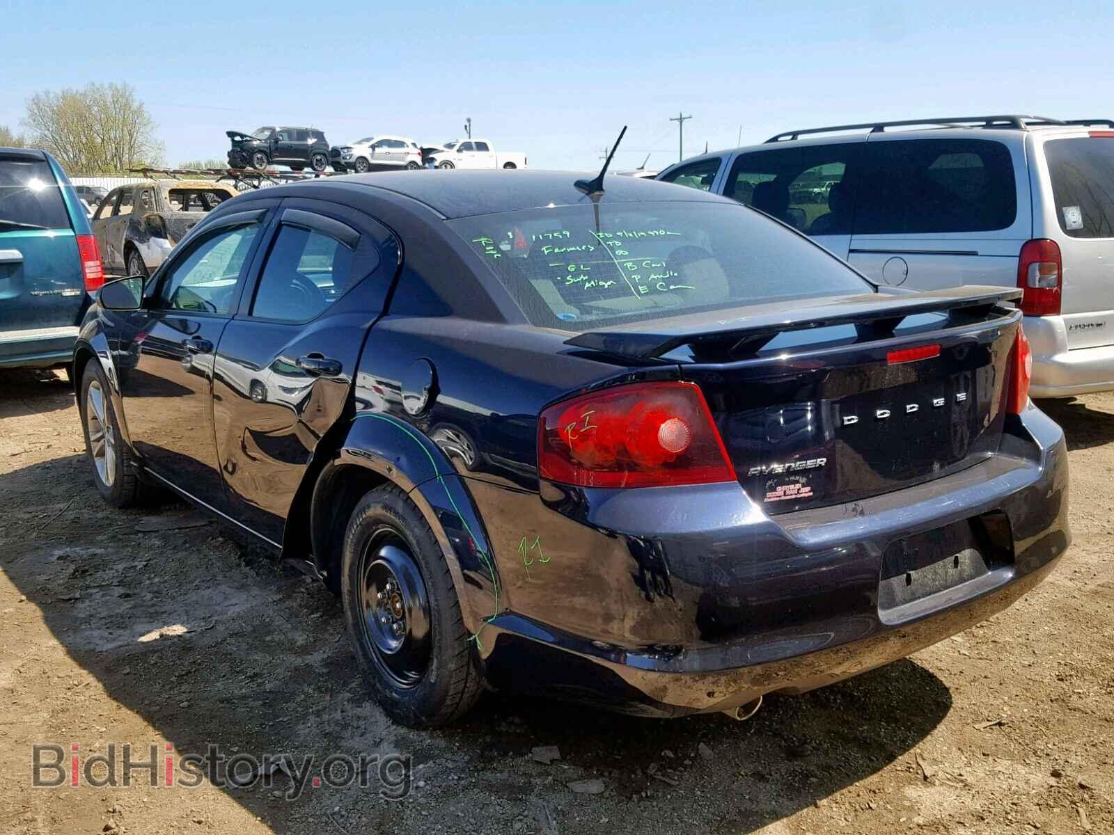 2012 DODGE AVENGER - VIN: 1C3CDZAG7CN313513 - Фото 3