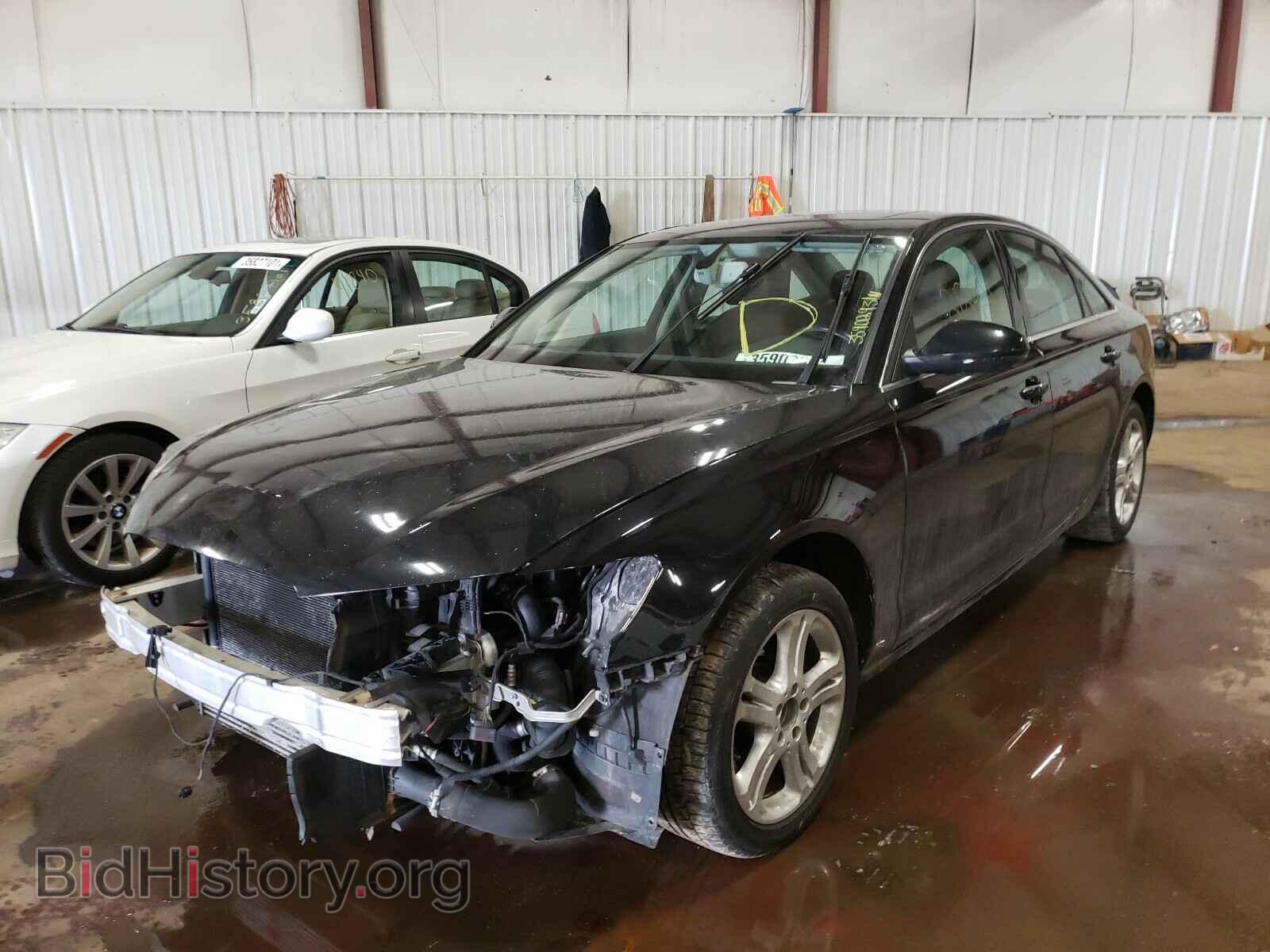 2014 AUDI A6 - VIN: WAUGFAFC2EN013926 - Фото 2