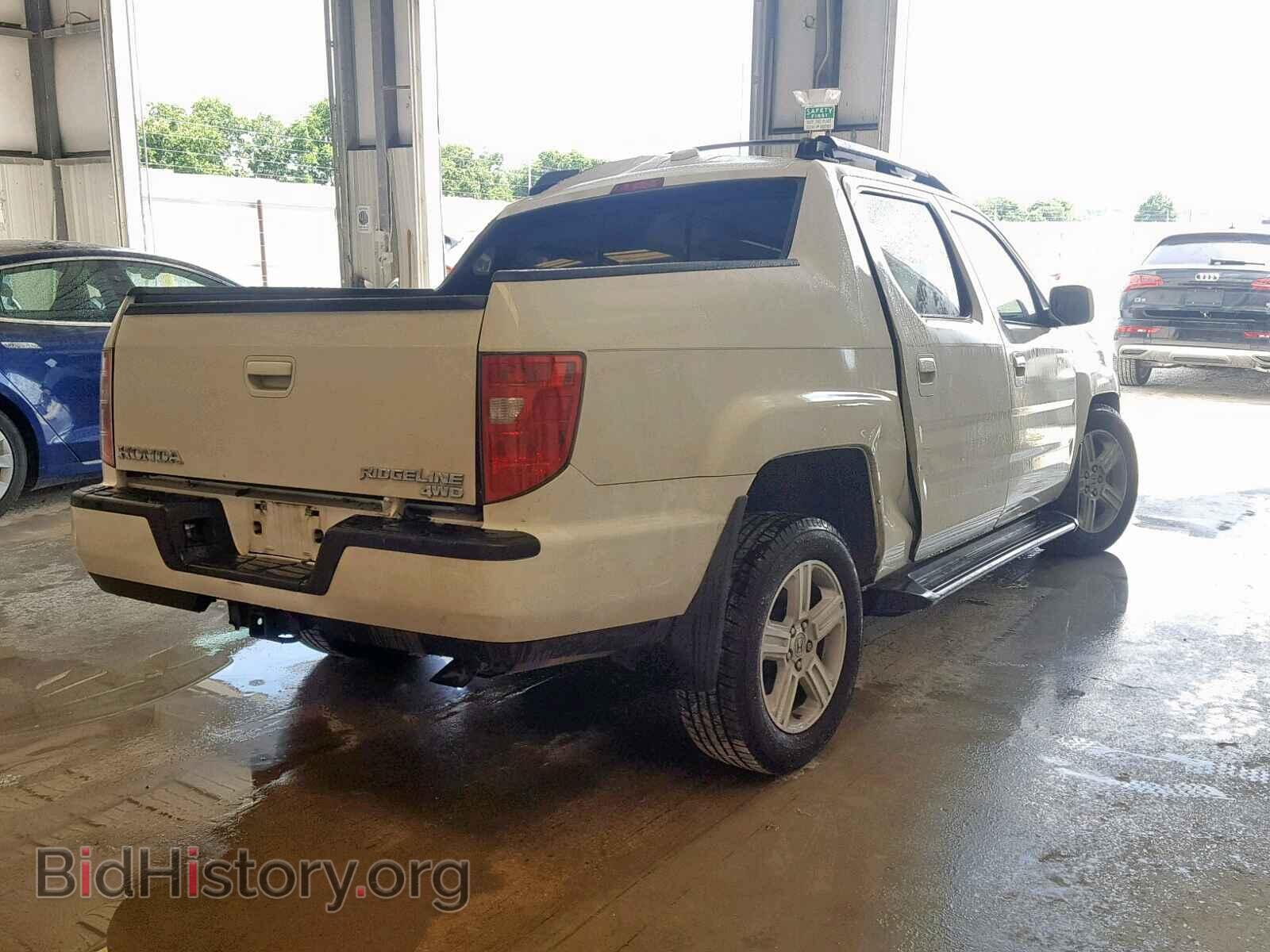 2011 HONDA RIDGELINE - VIN: 5FPYK1F59BB007062 - Фото 4