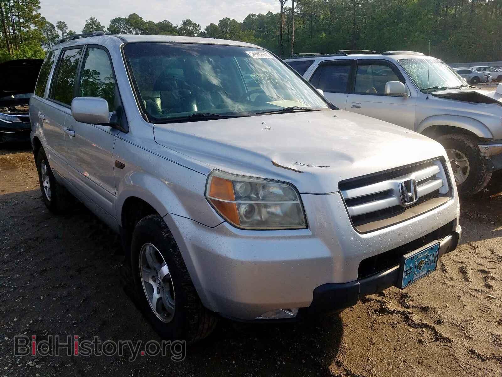 Фотография 5FNYF28707B003524 - HONDA PILOT 2007