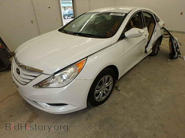 2012 HYUNDAI SONATA - VIN: 5NPEB4AC5CH350778 - Фото 2