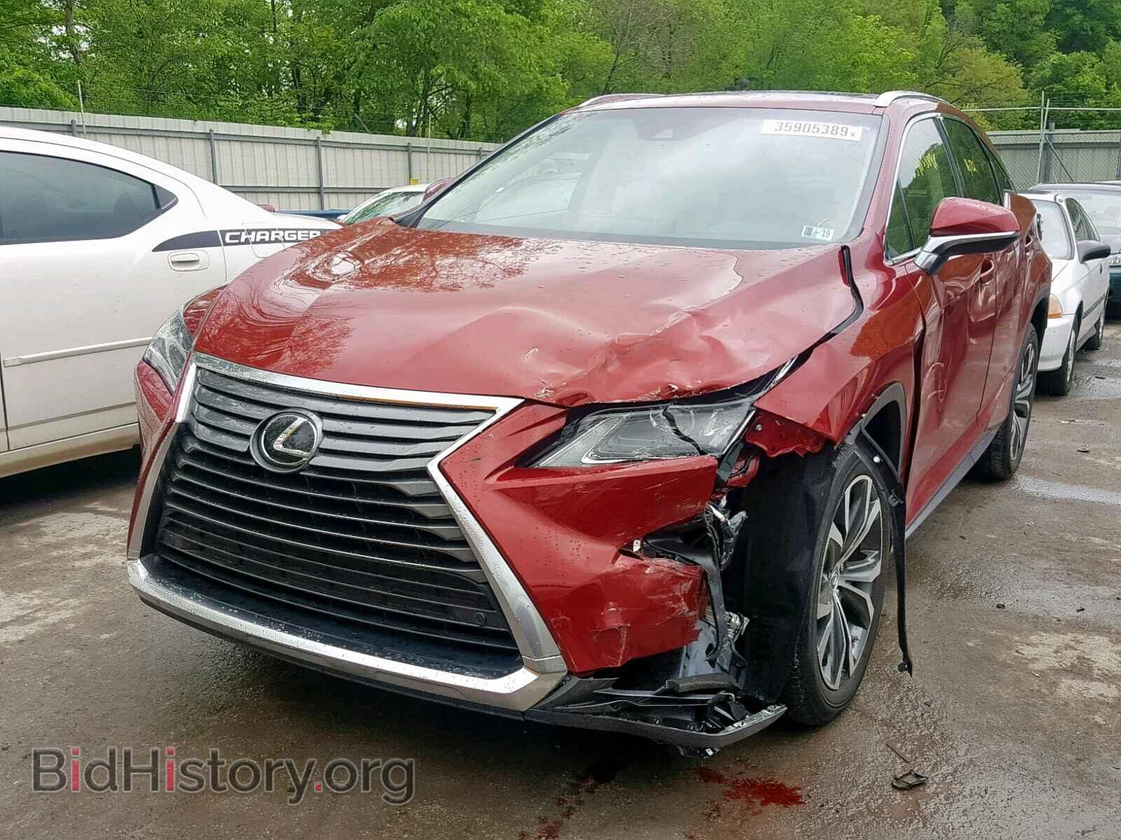 2017 LEXUS RX 350 - VIN: 2T2BZMCAXHC120184 - Фото 2