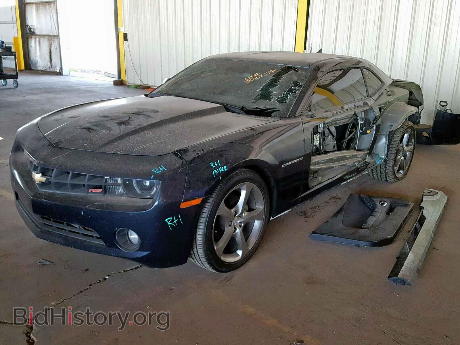 2013 CHEVROLET CAMARO - VIN: 2G1FB1E30D9217839 - Фото 2