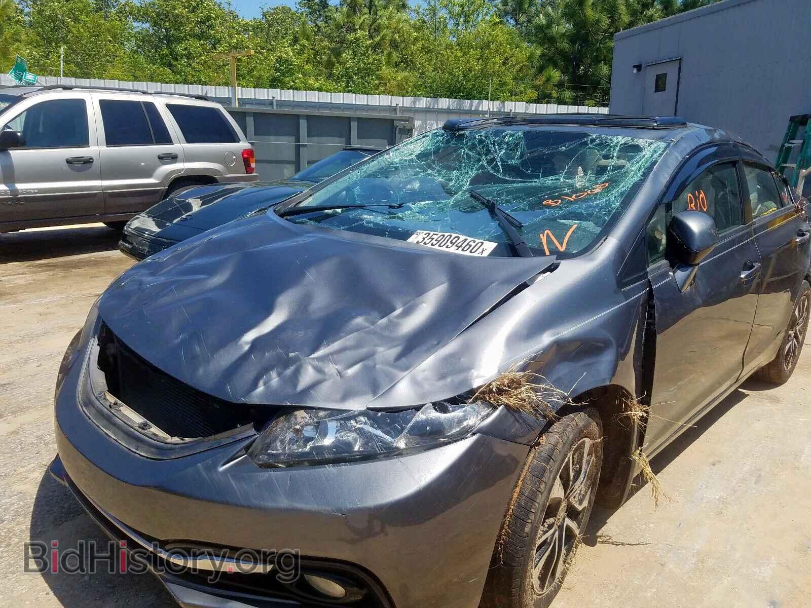 2013 HONDA CIVIC - VIN: 19XFB2F94DE079255 - Фото 2