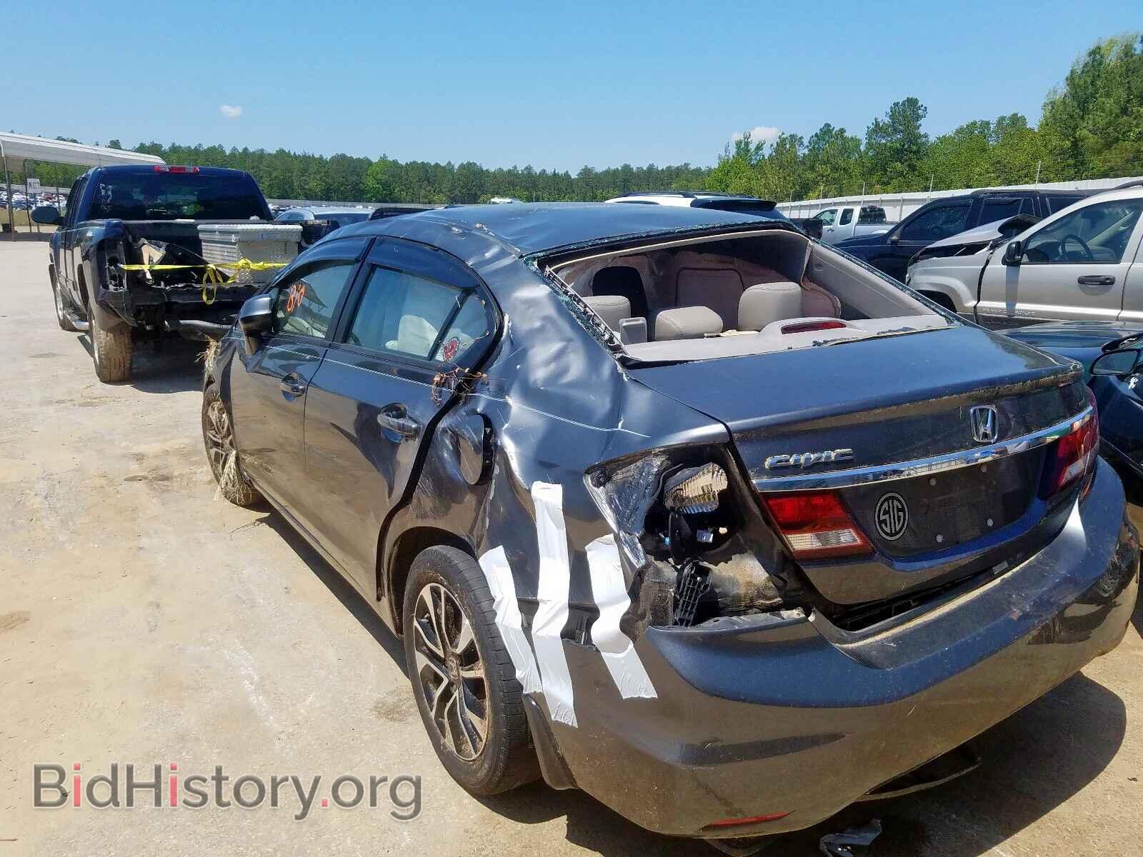 2013 HONDA CIVIC - VIN: 19XFB2F94DE079255 - Фото 3