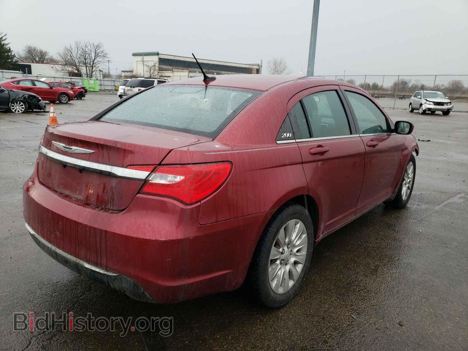 2014 CHRYSLER 200 - VIN: 1C3CCBAB7EN122353 - Фото 4