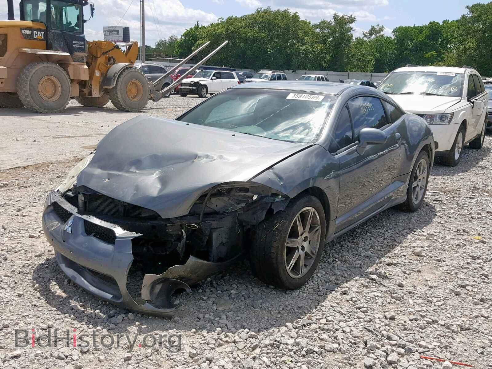 2006 MITSUBISHI ECLIPSE - VIN: 4A3AK44T96E032156 - Фото 2