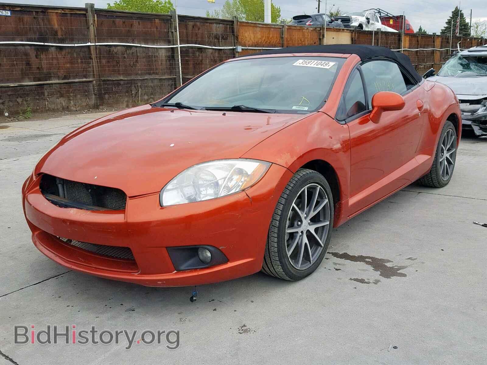 2011 MITSUBISHI ECLIPSE - VIN: 4A37L2EF8BE002838 - Photo 2