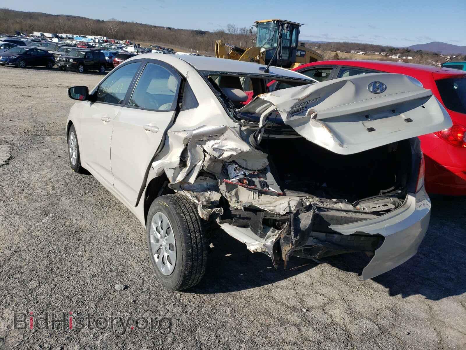 2017 HYUNDAI ACCENT - VIN: KMHCT4AE6HU191042 - Фото 3