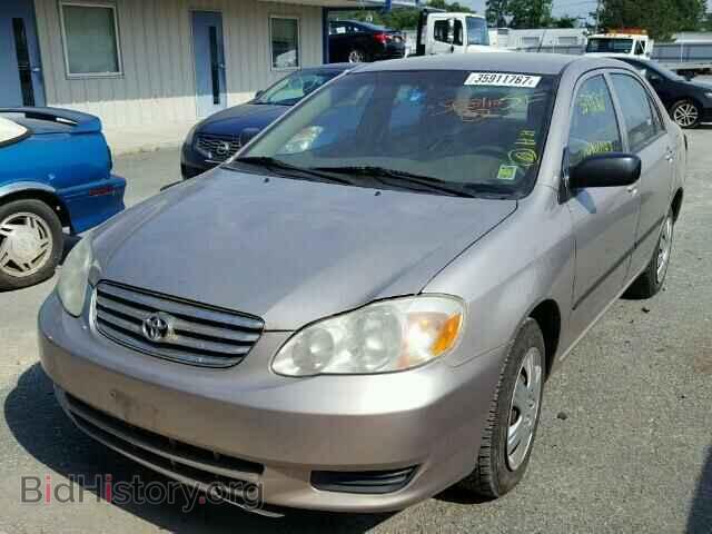 2003 TOYOTA COROLLA - VIN: 2T1BR32E33C158884 - Photo 2
