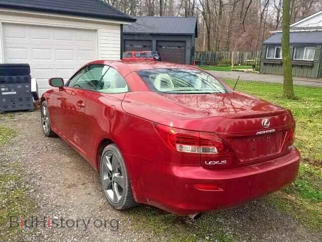 2010 LEXUS IS - VIN: JTHFE2C20A2501544 - Фото 3