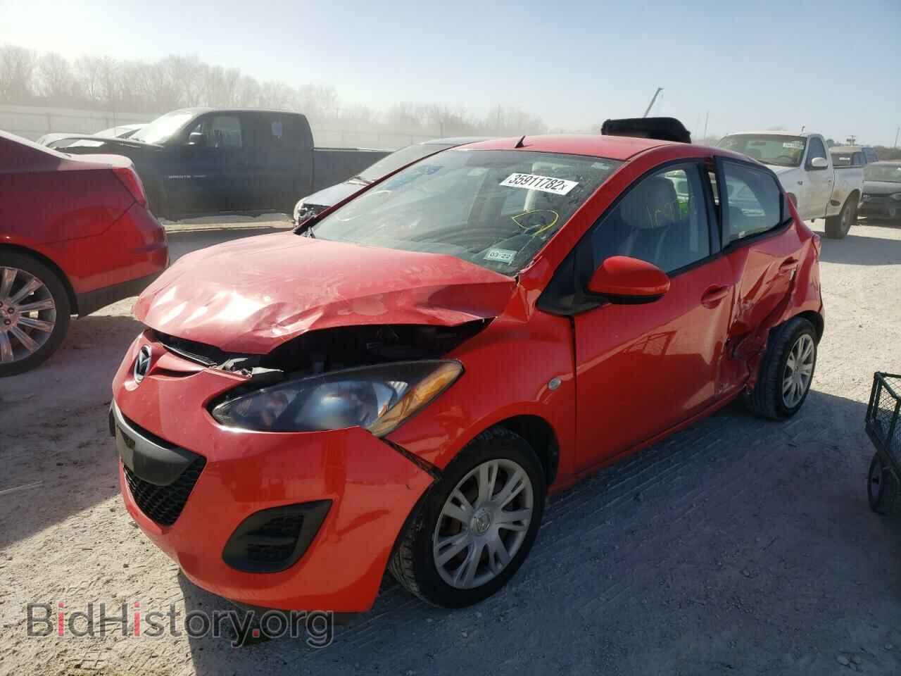 2013 MAZDA 2 - VIN: JM1DE1KYXD0164826 - Фото 2