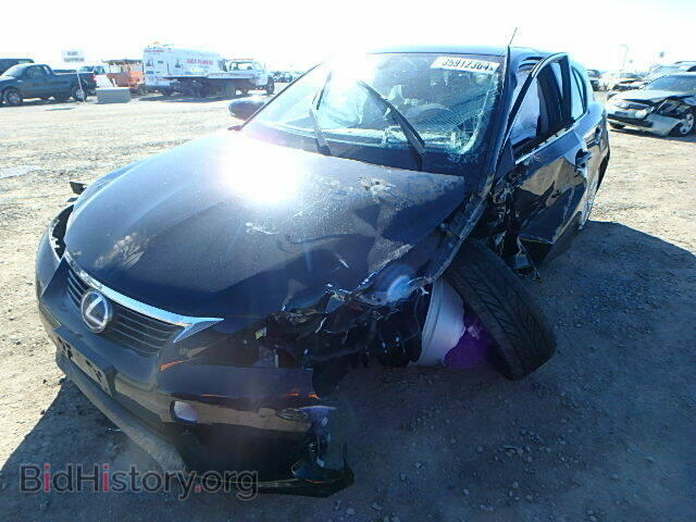 2011 LEXUS CT 200 - VIN: JTHKD5BH8B2015459 - Фото 2