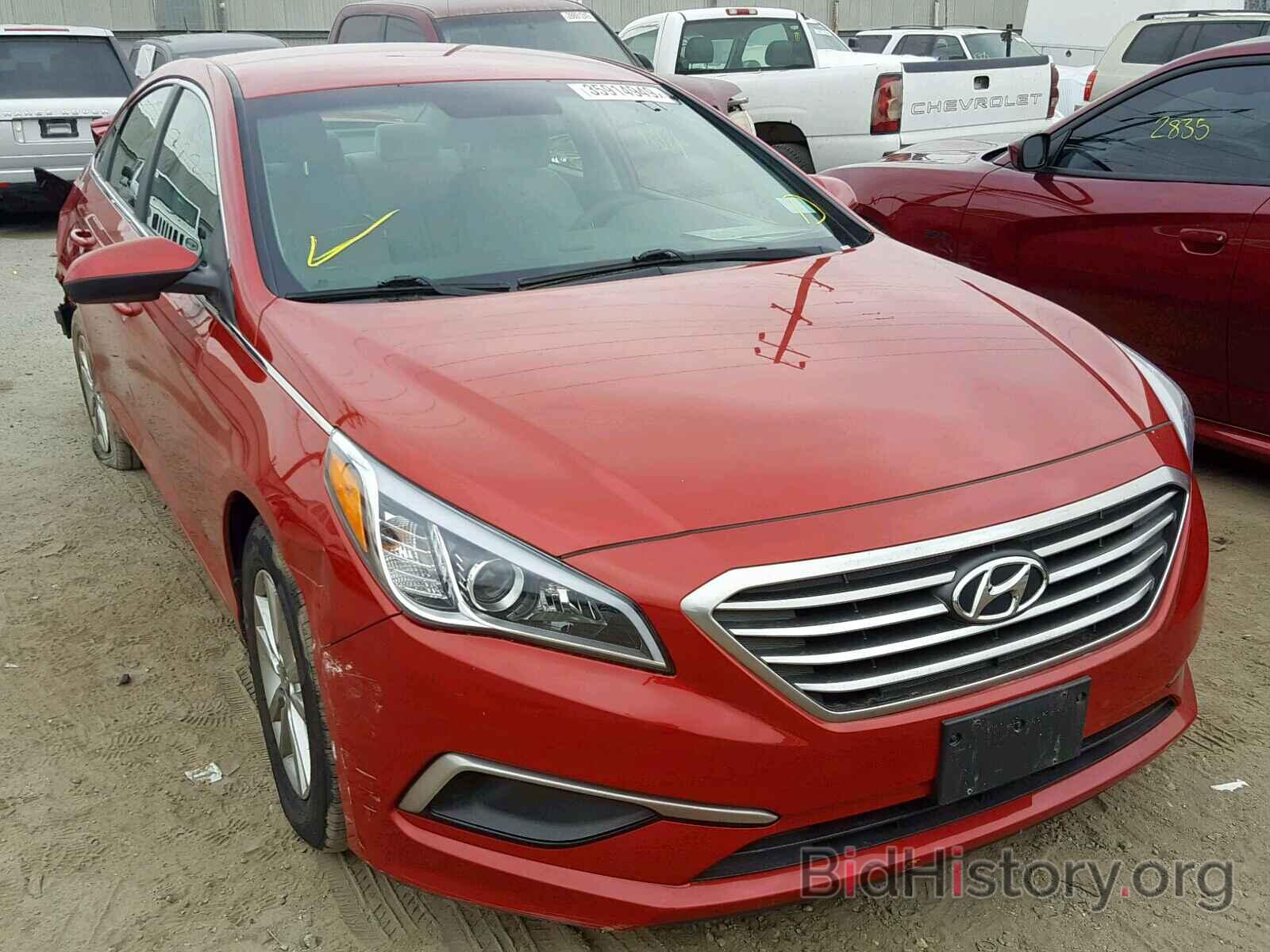 Фотография 5NPE24AF4HH459525 - HYUNDAI SONATA 2017