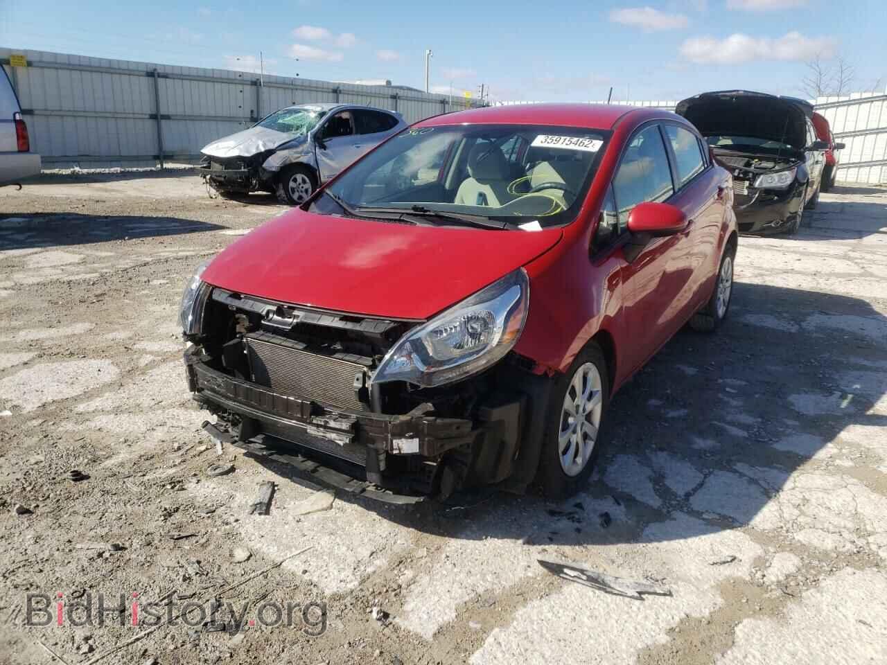 2012 KIA RIO - VIN: KNADM4A31C6047767 - Фото 2