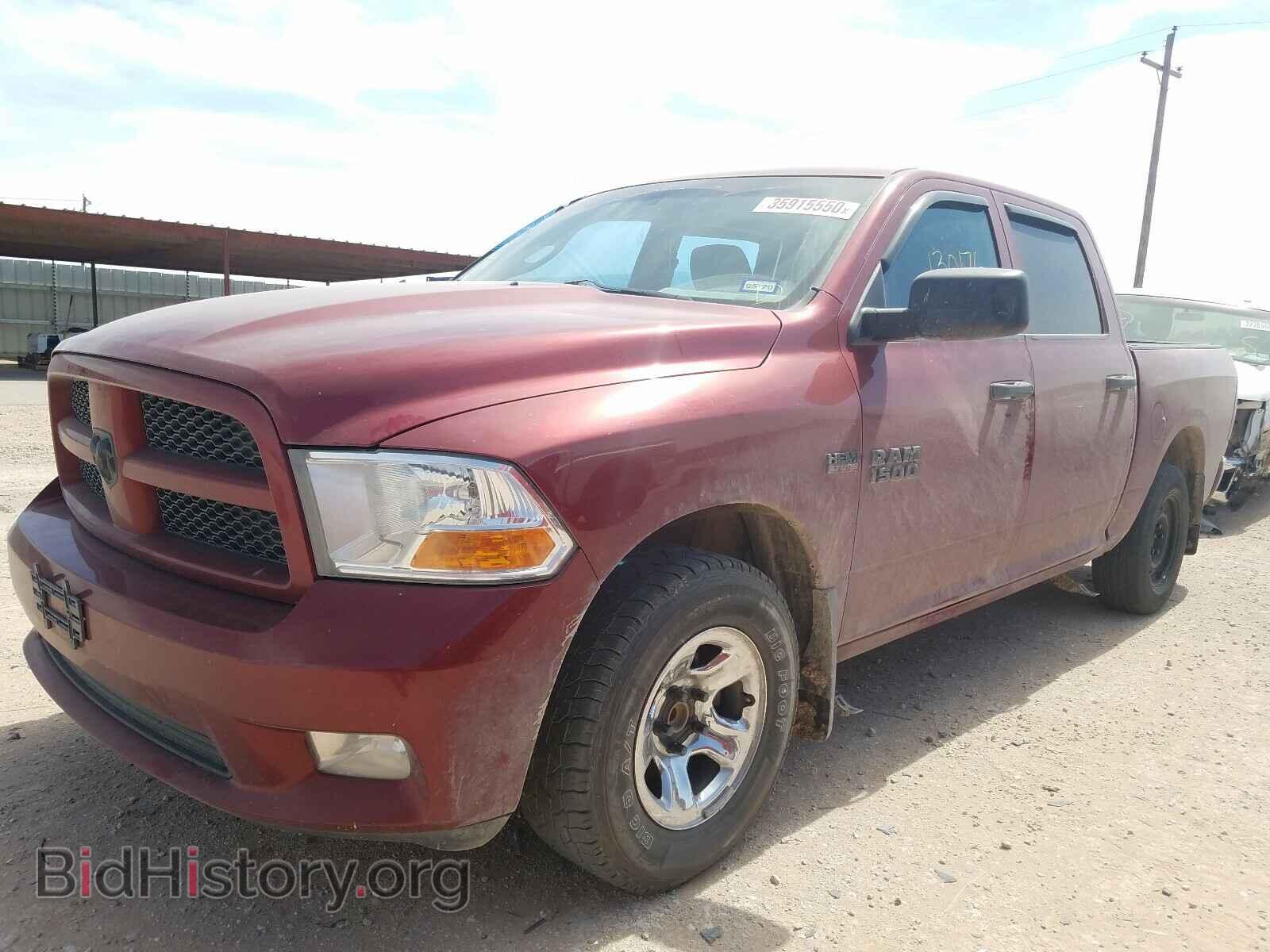 2012 DODGE RAM 1500 - VIN: 1C6RD6KT5CS158694 - Фото 2