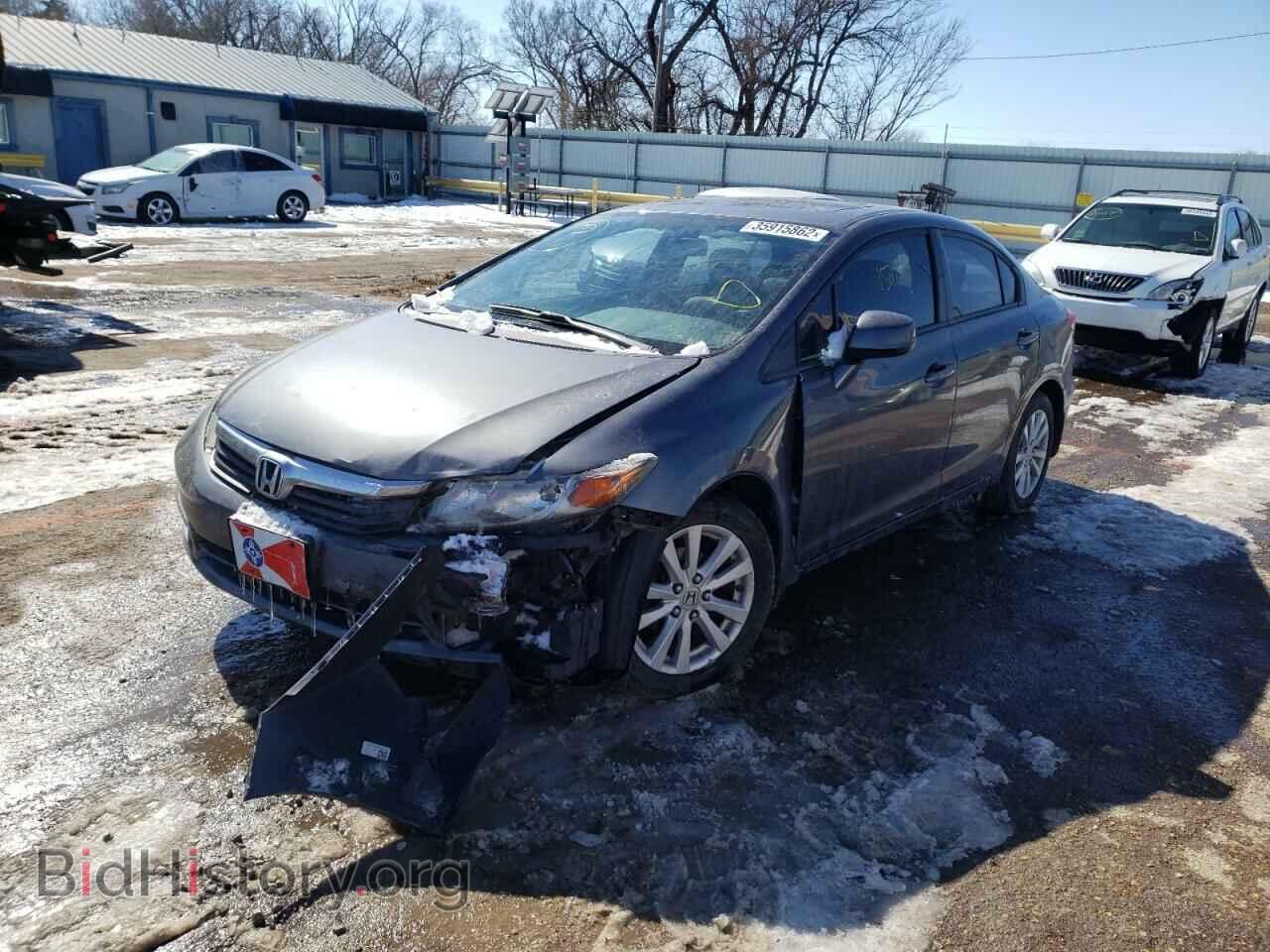 2012 HONDA CIVIC - VIN: 19XFB2F89CE053482 - Фото 2